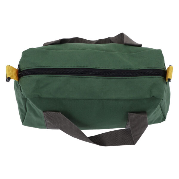 Wide Mouth Tool Bag Portable Canvas Waterproof High Capacity Storage Handbag for Technicians 41cm/16in - Image 5