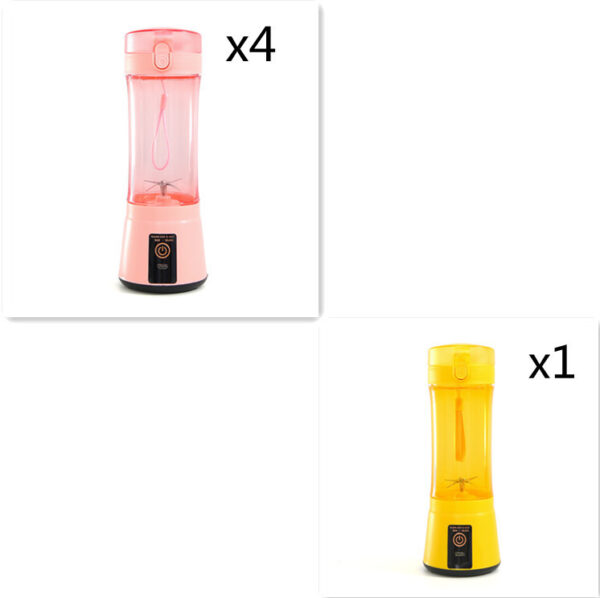 Portable Electric Fruit Juicer Wireless USB Rechargeable Mini Mixer Multifunction Summer Smoothie Blender Machine Kitchen Supplies - Image 3