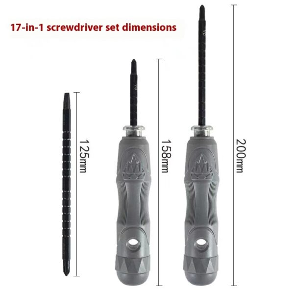 Multifunctional 17-in-one Strong Magnetic Special-shaped Screwdriver Set - Image 4