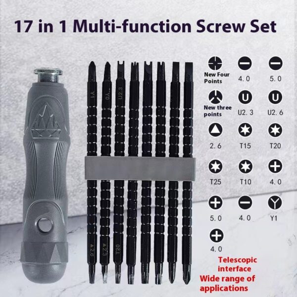 Multifunctional 17-in-one Strong Magnetic Special-shaped Screwdriver Set - Image 5